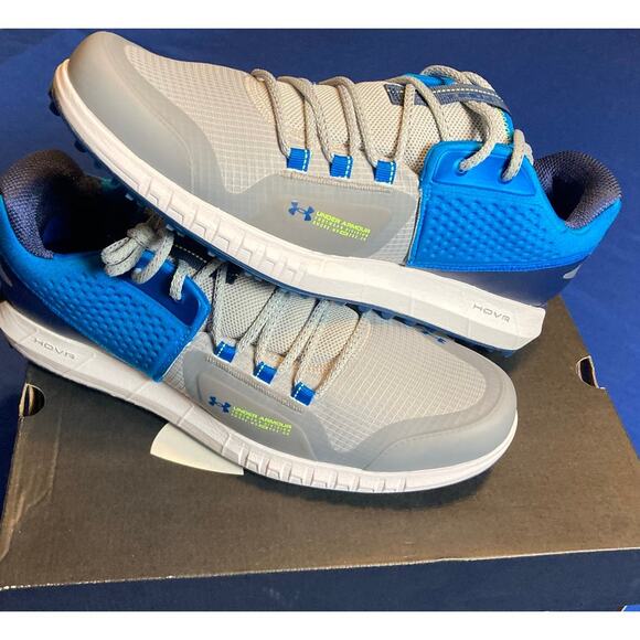 New Men's Spikeless Golf Sneakers Shoes Under Armour HOVR Forge RC SL Size 11.5' - Picture 2 of 16